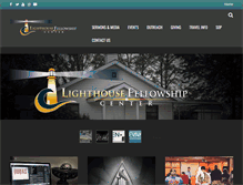 Tablet Screenshot of lighthousefellowshipcenter.net